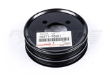1G-FE Water pump pulley 16371-70061 - OEM Toyota Parts